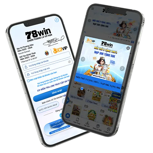 Hình ảnh giao diện anhem888 APP trên điện thoại di động, thể hiện sự tiện lợi khi chơi game mọi lúc mọi nơi.
